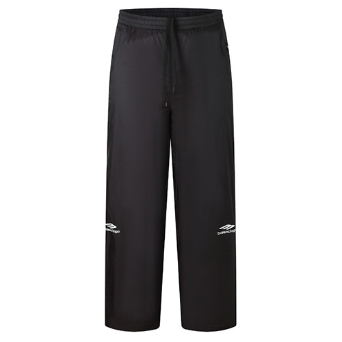 [홍콩명품.BALENCIAGA] 발렌시아가 26SS 로고 스포티 기모 조거 팬츠 바지 (블랙), BM24563, KK, 레플리카의류,미러급사이트