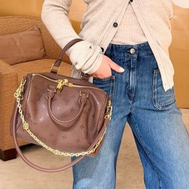 [가격문의][홍콩명품.LOUIS VUITTON] 루이비통 26SS 로고 모노그램 스피디 반들리에 25 M26690 (브라운), BGM5636, BDA, 홍콩명품가방,명품쇼핑몰,크로스백,핸드백,구매대행