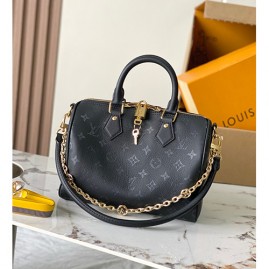 [가격문의][홍콩명품.LOUIS VUITTON] 루이비통 26SS 로고 모노그램 스피디 반들리에 25 M26690 (블랙), BGM5637, BDA, 홍콩명품가방,명품쇼핑몰,크로스백,핸드백,구매대행