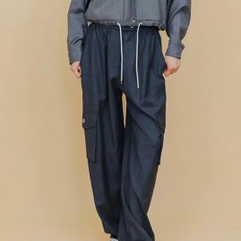 [홍콩명품.LOUIS VUITTON] 루이비통 26SS 로고 여성 오버핏 카고 팬츠 바지, BM24601, MC, 레플리카의류,미러급사이트