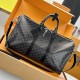[홍콩명품.LOUIS VUITTON] 루이비통 26SS 로고 다미에 키폴 50 반둘리에 크로스백 캐리어 여행가방 N41418 (블랙), BGM5664, BDA, 홍콩명품가방,명품쇼핑몰,크로스백,핸드백,구매대행