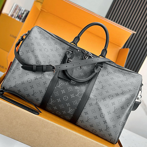 [가격문의][홍콩명품.LOUIS VUITTON] 루이비통 26SS 로고 모노그램 이클립스 캔버스 50 반둘리에 크로스백 캐리어 여행가방 M45392 (그레이), BGM5675, BDA, 홍콩명품가방,명품쇼핑몰,크로스백,핸드백,구매대행