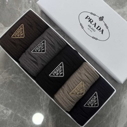 [홍콩명품,PRADA] 프라다 26SS 로고 명품 브랜드 모음 선물용 덧신 양말 5종, ET3341, NNT, 홍콩명품의류,구매대행,온라인명품