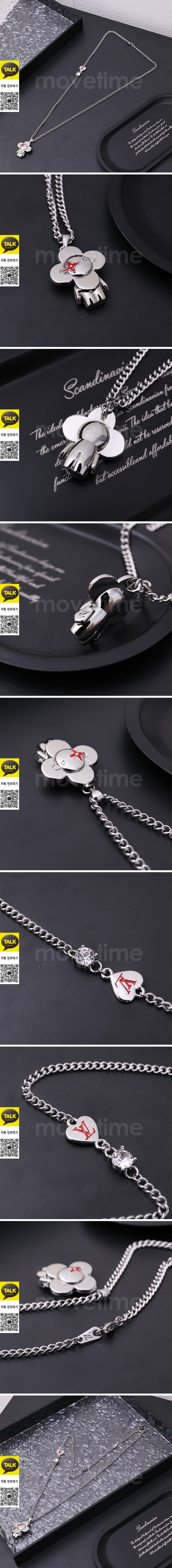 [홍콩명품.LOUIS VUITTON] 루이비통 26SS 로고 Vivienne 실버 목걸이 MO1295, ET3354, NNT, 명품레플리카 모자 캡 남자여자