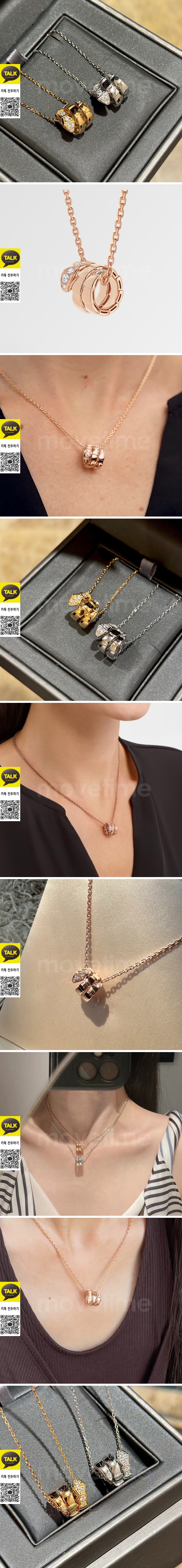 [홍콩명품.CARTIER] 까르띠에 26SS 로고 링 다이아 장식 실버 목걸이, ET3364, NNT, 명품레플리카 모자 캡 남자여자