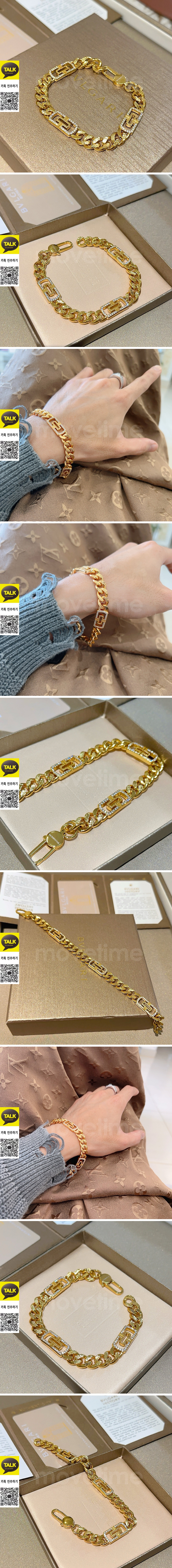 [홍콩명품.BVLGARI] 불가리 26SS 로고 DIVAS\'DREAM 팔찌, ET3369, NNT, 명품레플리카 모자 캡 남자여자