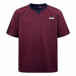 [홍콩명품,PRADA] 프라다 26SS 로고 스트라이프 반팔 티셔츠 (레드), BM24663, JL, 레플리카의류,미러급사이트