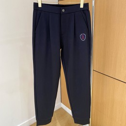 [홍콩명품.Brunello Cucinelli ] 브루넬로 쿠치넬리 26SS 로고 자수 울 조거 팬츠 바지 (2컬러), BM24670, 레플리카의류,미러급사이트