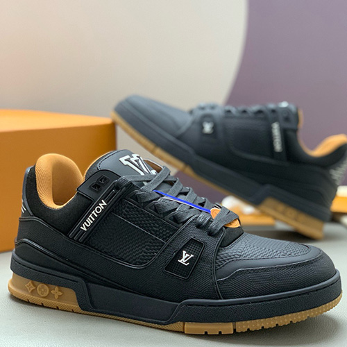 [가격문의][홍콩명품.LOUIS VUITTON] 루이비통 26SS 로고 남여 다미에 트레이너 스니커즈 운동화 (블랙), SE6096, PMD, 명품스니커즈,운동화,구두,로퍼,하이탑,신발