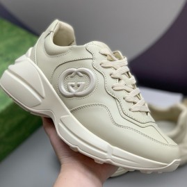 [가격문의][홍콩명품.Gucci] 구찌 26SS 로고 남여 라이톤 스니커즈 운동화 (아이보리), SE6099, PMD, 명품스니커즈,운동화,구두,로퍼,하이탑,신발