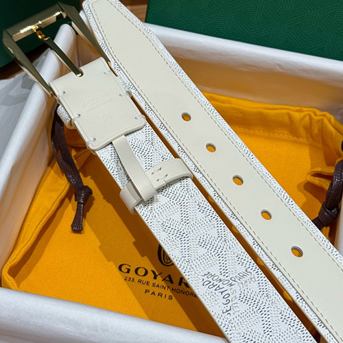 [가격문의][홍콩명품,GOYARD] 고야드 26SS 로고 FLORIDA 화이트 레더 가죽 벨트 (4컬러), 4.0cm, BT1527, X1, 명품레플리카,인터넷쇼핑몰,남자명품,해외직구