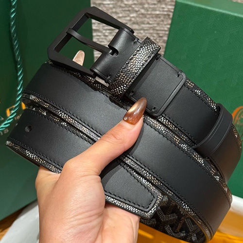 [가격문의][홍콩명품,GOYARD] 고야드 26SS 로고 FLORIDA 블랙 레더 가죽 벨트 (4컬러), 4.0cm, BT1528, X1, 명품레플리카,인터넷쇼핑몰,남자명품,해외직구