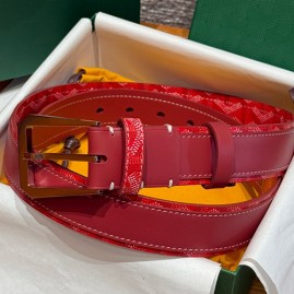 [가격문의][홍콩명품,GOYARD] 고야드 26SS 로고 FLORIDA 레드 레더 가죽 벨트 (4컬러), 4.0cm, BT1530, X1, 명품레플리카,인터넷쇼핑몰,남자명품,해외직구