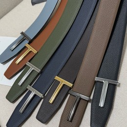 [홍콩명품.Tomford] 톰포드 26SS 로고 T 레더 가죽 벨트 (7컬러), 3.8cm, BT1544, X1, 명품레플리카,인터넷쇼핑몰,남자명품,해외직구