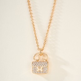 [홍콩명품.Hermes] 에르메스 26SS 로고 다이아 장식 목걸이 (2컬러), ET3437, 홍콩명품의류,구매대행,온라인명품