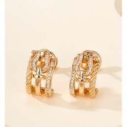 [홍콩명품.FRED] 프레드 26SS 로고 Force 10 Rise 이어링 귀걸이 (2컬러), ET3450, 홍콩명품의류,구매대행,온라인명품