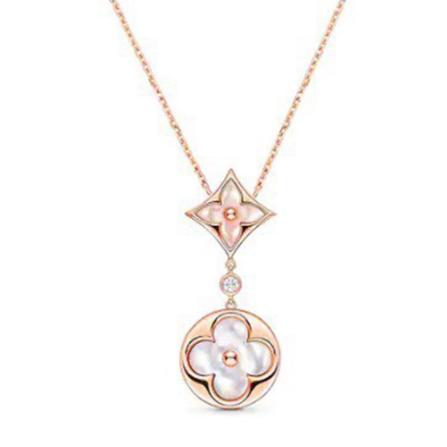 [홍콩명품.LOUIS VUITTON] 루이비통 26SS 로고 모노그램 Color Blossom 목걸이, ET3463, 홍콩명품의류,구매대행,온라인명품