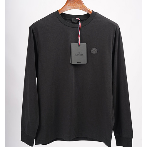 [홍콩명품.MONCLER] 몽클레어 26SS 로고 프린트 긴팔 티셔츠 (2컬러), BM24836, JL, 레플리카의류,미러급사이트