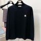 [홍콩명품.MONCLER] 몽클레어 26SS 로고 자수 긴팔 티셔츠 (2컬러), BM24885, KSM, 레플리카의류,미러급사이트