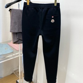 [홍콩명품.MONCLER] 몽클레어 26SS 로고 자수 조거 팬츠 바지 (블랙), BM24891, KSM, 레플리카의류,미러급사이트