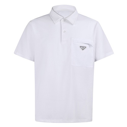 [홍콩명품,PRADA] 프라다 26SS 삼각로고 카라 폴로 반팔 티셔츠 (2컬러), BM24909, KK, 레플리카의류,미러급사이트