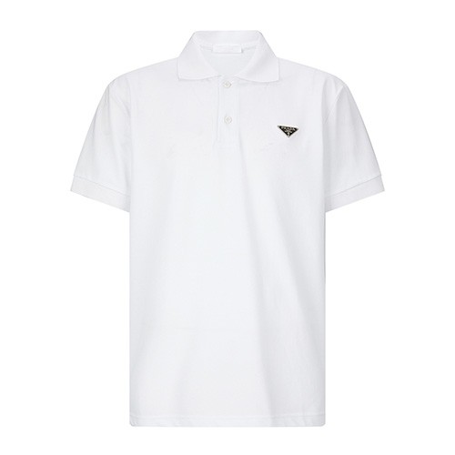 [홍콩명품,PRADA] 프라다 26SS 삼각로고 카라 폴로 반팔 티셔츠 (2컬러), BM25151, JL, 무료배송