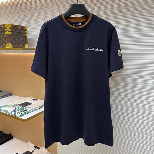 [홍콩명품.MONCLER] 몽클레어 26SS 로고 자수 반팔 티셔츠 (3컬러), BM25204, KOO, 무료배송