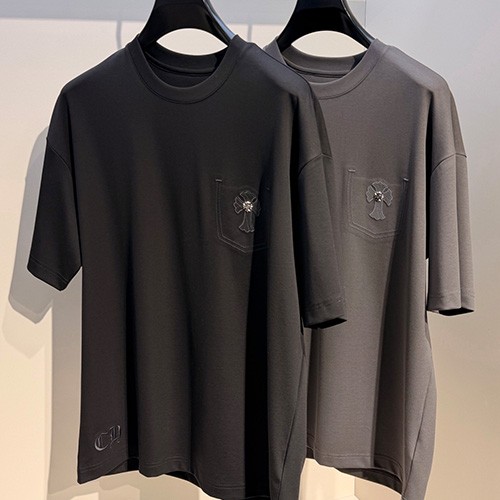 크롬하츠 로고 크로스 반팔 티셔츠 (2컬러) 26SS