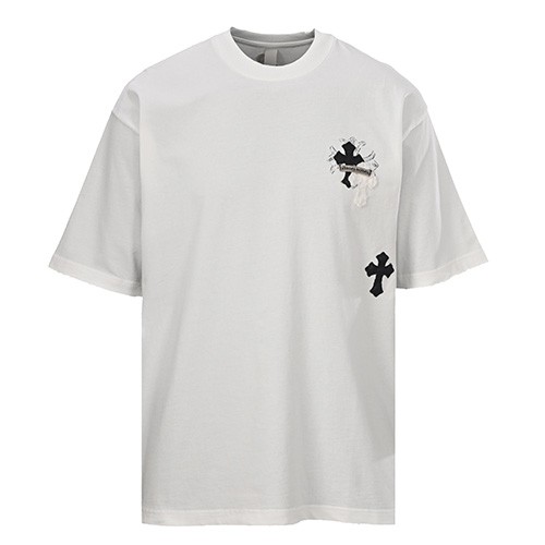 크롬하츠 로고 크로스 반팔 티셔츠 (2컬러) 26SS