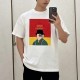 디올 로고 그래픽 프린트 반팔 티셔츠 (화이트) 26SS