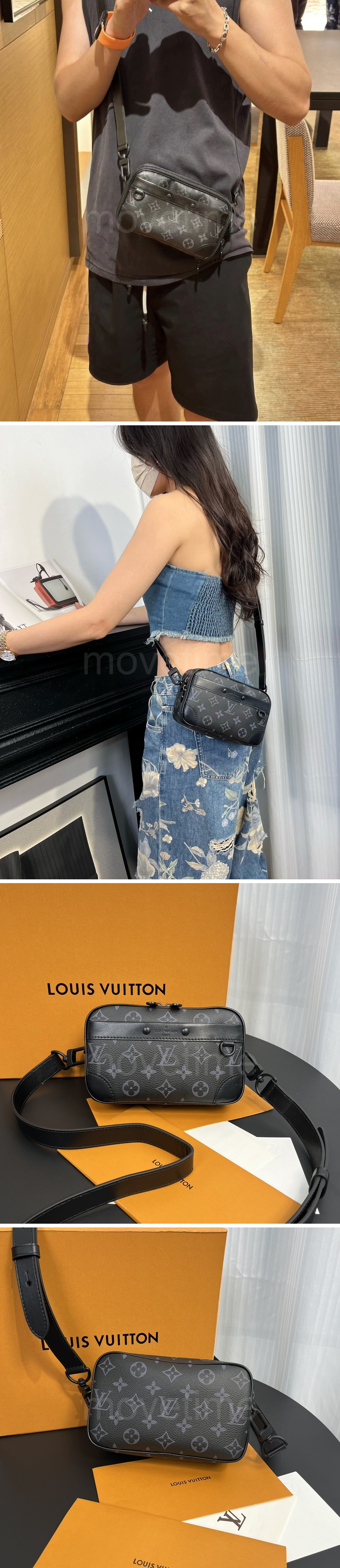 루이비통 로고 모노그램 나노 알파 M82544 (블랙) 26SS 상세이미지 3