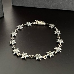 크롬하츠 로고 19cm 925실버 팔찌 26SS