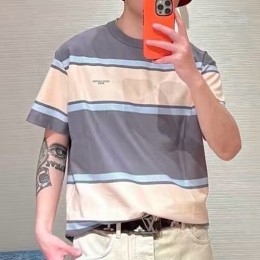 루이비통 스트라이프 반팔 티셔츠 26SS