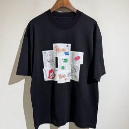 크롬하츠 그래픽 반팔 티셔츠 26SS