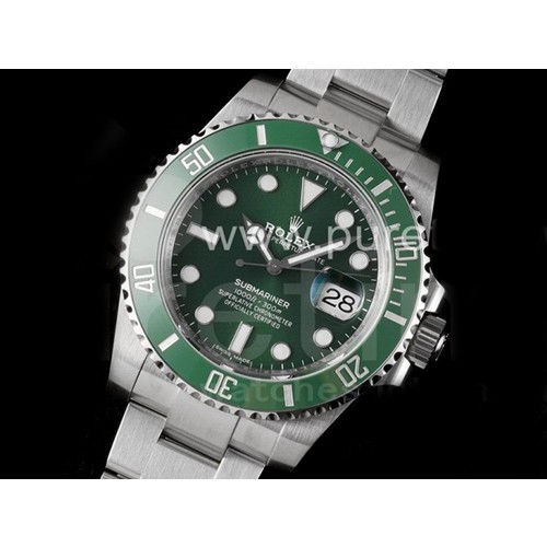로렉스 서브마리너 그린 세라믹 베젤 그린 다이얼 | Submariner 116610 LV Green Ceramic 904L Steel VSF 1:1 Best Edition VS3135