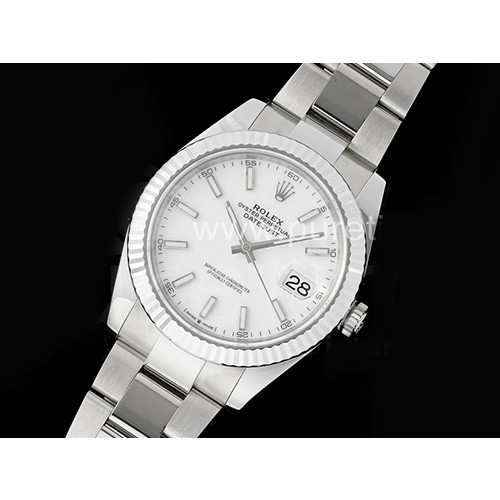 [홍콩명품시계.ROLEX] 로렉스 롤렉스 데이저스트 41mm 904L스틸 화이트 다이얼, 무브타임,남자명품시계,워치,중년남자,SA,명품시계