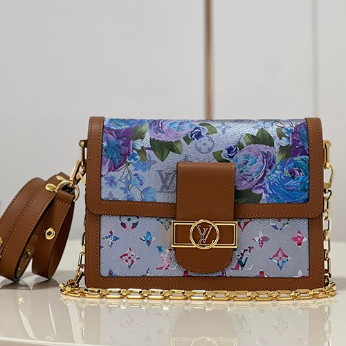 [홍콩명품.Louis Vuitton] 루이비통 도핀 MM 블루 M21266 M44391, 명품지갑,무브타임쇼핑몰,홍콩명품,사이트,명품쇼핑몰