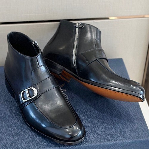 [홍콩명품,Christian Dior] 디올 23SS 로고 남성 CD로고 부츠 구두 (블랙), SE2145, S2, 무브타임사이트,인터넷명품쇼핑몰,남자명품,슈즈,신발