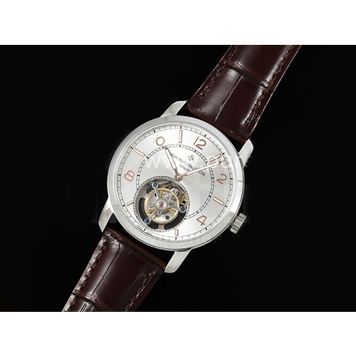 [홍콩명품시계.VACHERON CONSTANTIN] 바쉐론콘스탄틴 트레이디셔널 투어빌론 실버 다이얼