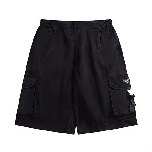 [홍콩명품,PRADA] 프라다 24SS 삼각로고 나일론 쇼츠 반바지 (블랙), BM15099, JU, 홍콩명품의류,구매대행,온라인명품