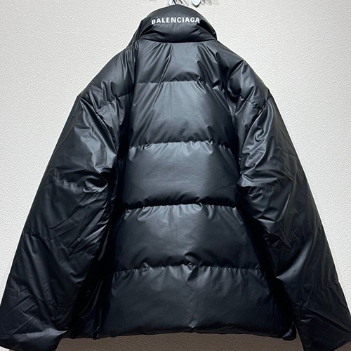 [홍콩명품.BALENCIAGA] 발렌시아가 25SS 로고 오버핏 솜자켓 (블랙), BM18445, KB, 홍콩명품의류,구매대행,온라인명품