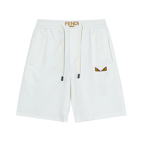 [홍콩명품,FENDI] 펜디 25SS 로고 자수 몬스터아이 쇼츠 반바지 (2컬러), BM19367, KK, 홍콩명품의류,구매대행,온라인명품