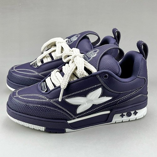 [홍콩명품.LOUIS VUITTON] 루이비통 25SS 로고 남여 SKATE 스니커즈 운동화 (퍼플), SE4630, S3, 명품스니커즈,운동화,구두,로퍼,하이탑,신발