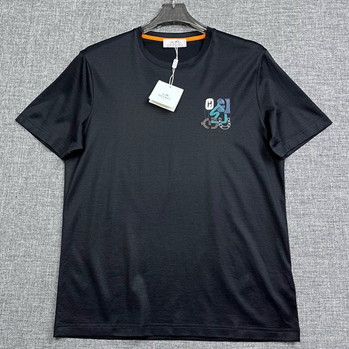 [홍콩명품.Hermes] 에르메스 25SS 로고 반팔 티셔츠 (2컬러), BM20835, JQ, 홍콩명품의류,구매대행,온라인명품