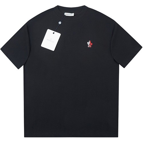 [홍콩명품.MONCLER] 몽클레어 25SS 로고 자수 반팔 티셔츠 (2컬러), BM20992, JU, 홍콩명품의류,구매대행,온라인명품