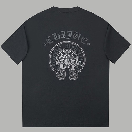 [홍콩명품.Chrome Hearts] 크롬하츠 25SS 로고 코튼 반팔 티셔츠 (4컬러), BM20998, JU, 홍콩명품의류,구매대행,온라인명품