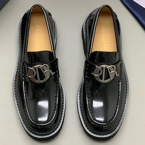 [홍콩명품,Christian Dior] 디올 25SS 로고 레더 가죽 구두 워커 (블랙), SE5463, PMD, 명품스니커즈,운동화,구두,로퍼,하이탑,신발
