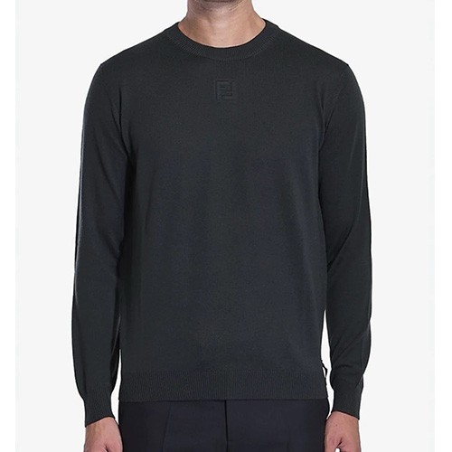 [홍콩명품,FENDI] 펜디 25SS 로고  니트 스웨터 (2컬러), BM22423, KB, 레플리카의류,미러급사이트