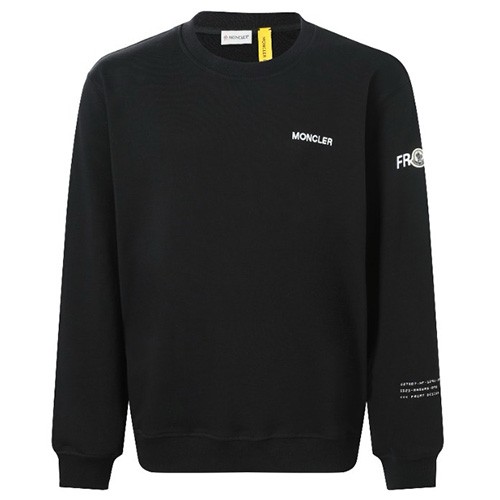[홍콩명품.MONCLER] 몽클레어 25SS 로고 자수 맨투맨 티셔츠 (2컬러), BM22599, JL, 레플리카의류,미러급사이트