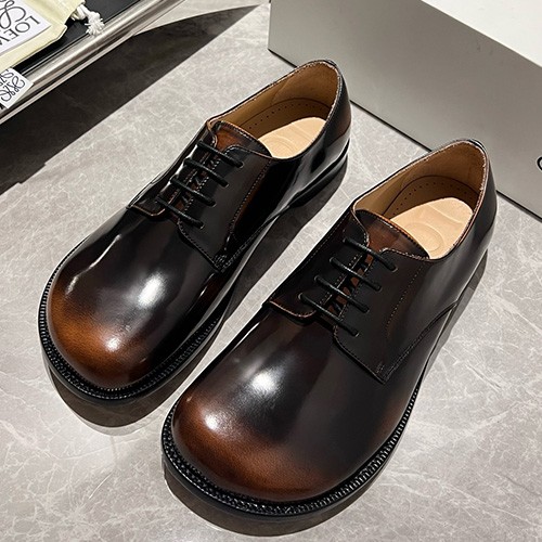 [홍콩명품.LOEWE] 로에베 25SS 로고 레더 가죽 구두 로퍼 (2컬러), SE5696, S3, 명품스니커즈,운동화,구두,로퍼,하이탑,신발